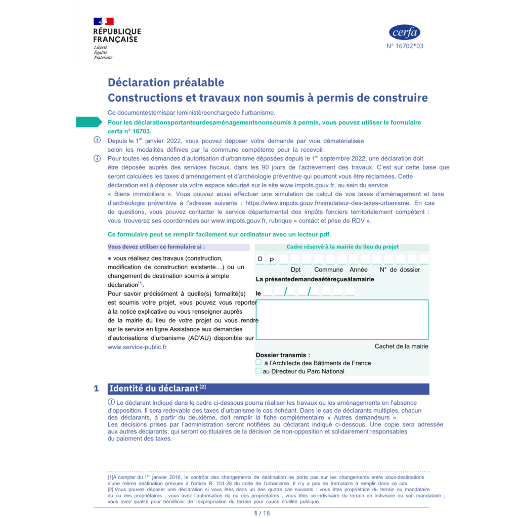 Déclaration préalable de travaux en Haute-Garonne